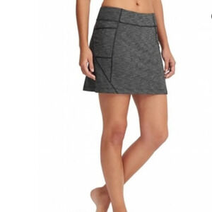 Athleta Excursion spacedye black Tennis Court Tennis Golf Skort Small